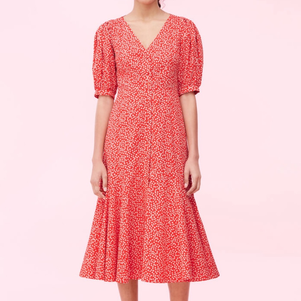 Rebecca Taylor Ls Malia Pop Dress